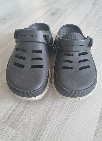 42 Beden gri Renk Orjinal skechers erkek Terlik