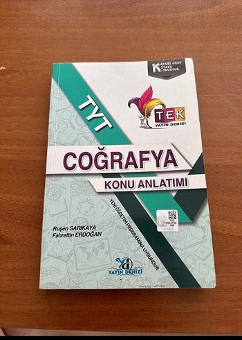 TYT Coğrafya Konu Anlatımı Kitabı