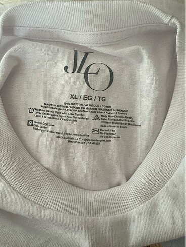 xl Beden Jlo oversize tshirt