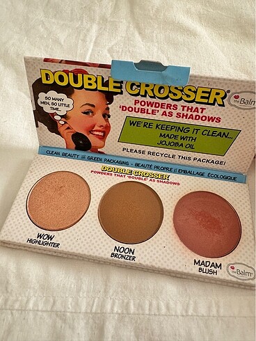 Beden The Balm Double Crosser Palet