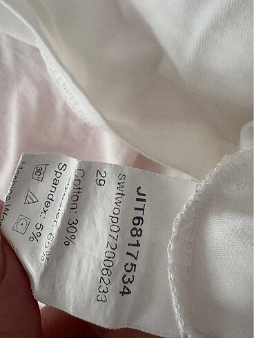 s Beden beyaz Renk Beyaz kelebekli tshirt