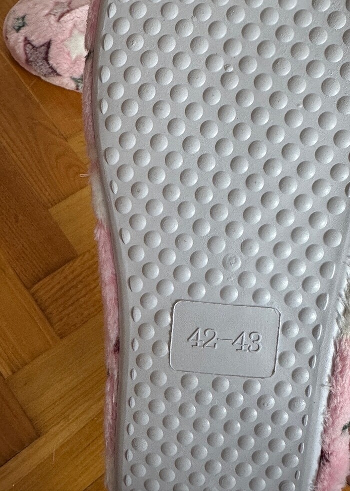 Pembe ev terliği - Görsel 4