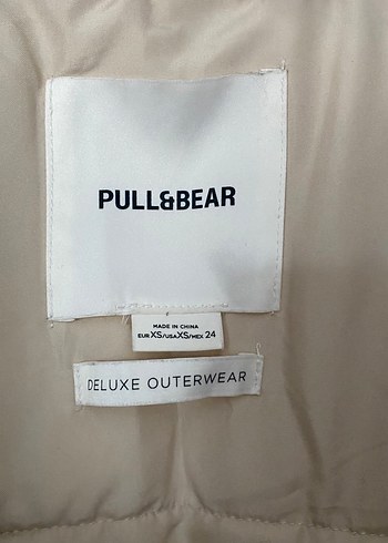 OVERSİZE Bej Pull&Bear Deluxe Outerwear Badge