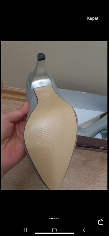 Calvin Klein Gri topuklu
