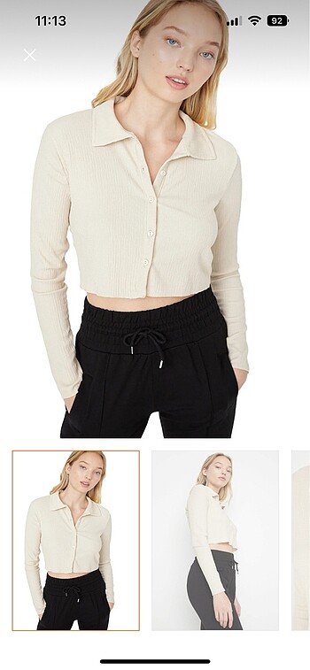 CROP BLUZ