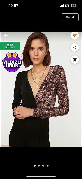 ALTTAN ÇITÇITLI V YAKA BODY