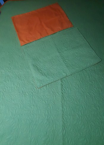 Çift Taraflı 190x240 Pike ve 70x50 Yastık Kılıfı - Görsel 7