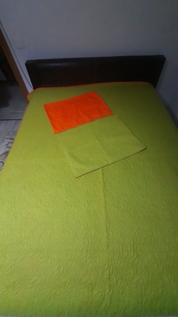 Çift Taraflı 190x240 Pike ve 70x50 Yastık Kılıfı - Görsel 3