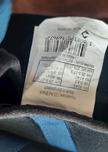 DENİZ AYAKKABISI 42-43 - Görsel 4