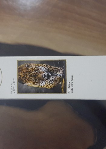 Kahverengi Leopar Desenli 
PUZZLE 1000LİK - Görsel 3
