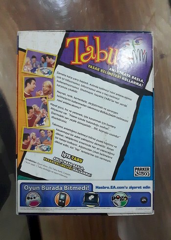 Tabu Yetişkinler İçin Çok Renkli Masa Oyunu - Görsel 4