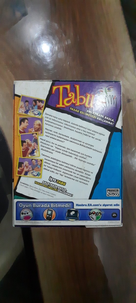 Tabu Yetişkinler İçin Çok Renkli Masa Oyunu - Görsel 4