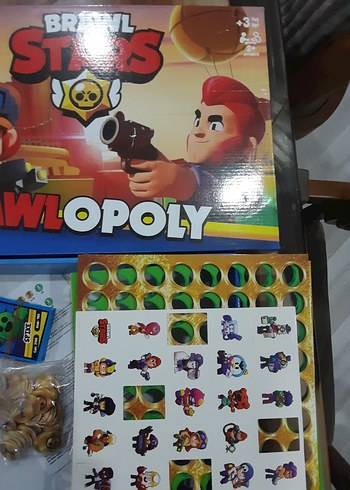 Brawl Stars Çok Renkli Monopoly Oyunu - Görsel 4