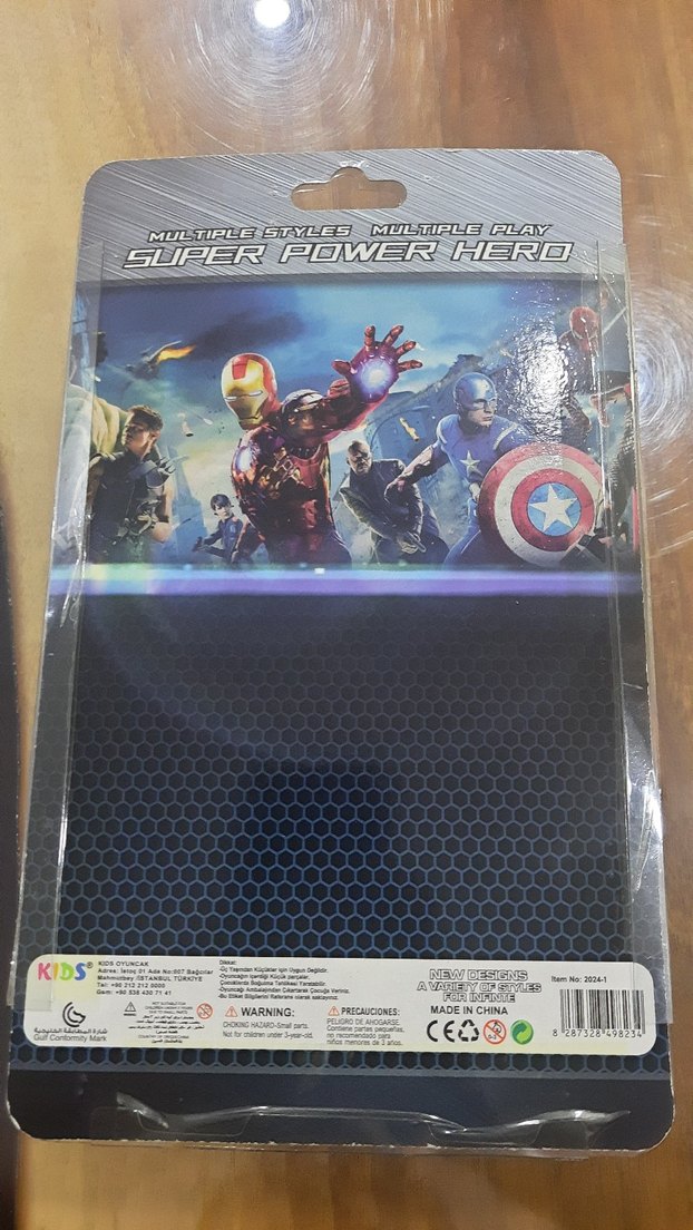 Renkli Avengers Örümcek Adam Figürü - Görsel 2