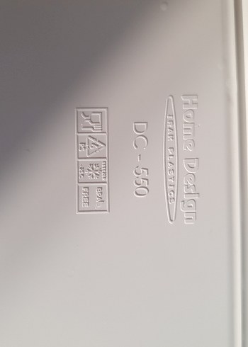 Beden beyaz Renk Beyaz 6 Bölmeli Saklama Kabı
