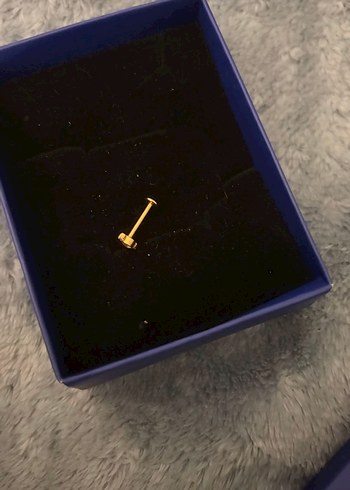 Titanyum gold piercing - Görsel 2