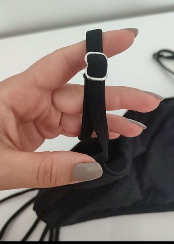 Siyah bikini üstü - Görsel 2