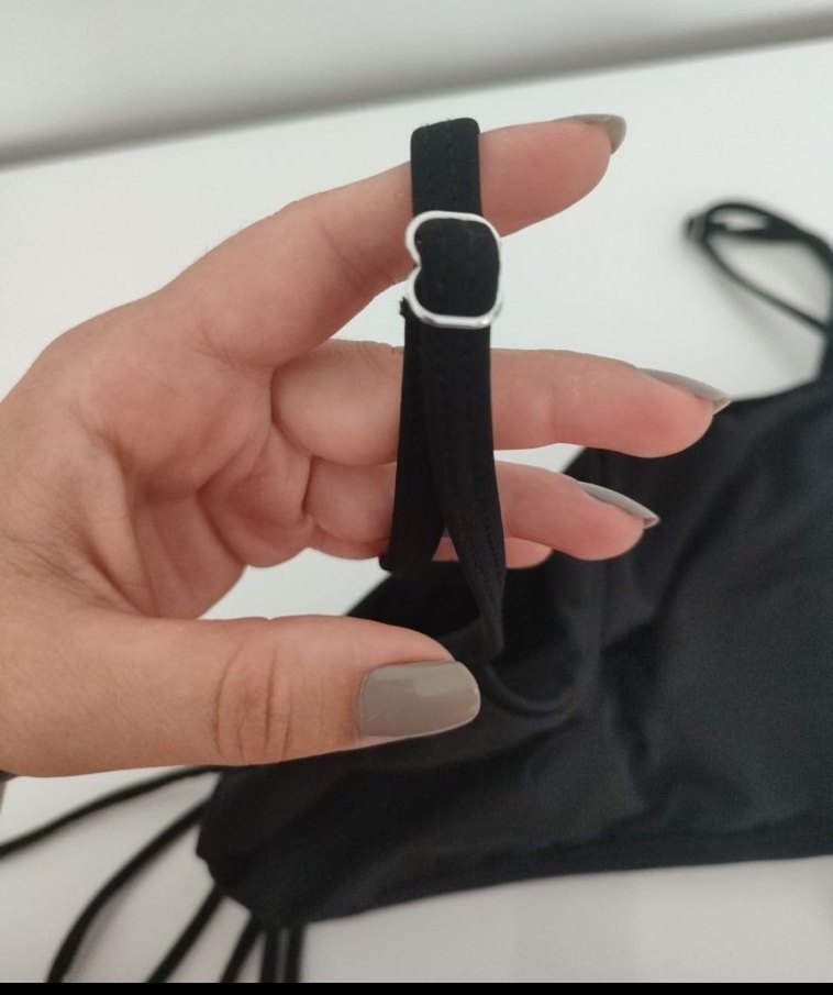 Siyah bikini üstü - Görsel 2