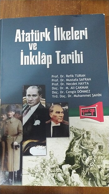 Yargı Yayınları Atatürk İlkeleri ve İnkılap Tarihi Kitabı 
