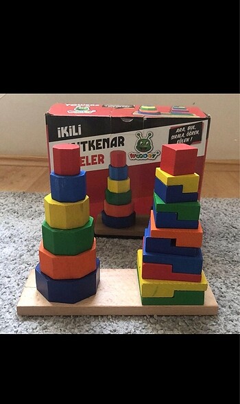 Ahşap Eğitici oyuncak 18+