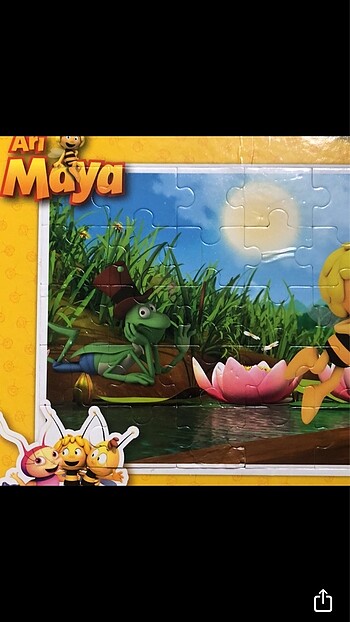 Diğer Parlak karton puzzle 35 parça (arı maya)