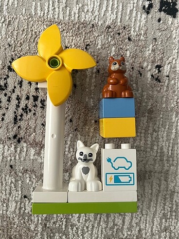 Lego duplo rüzgar kedi sincap