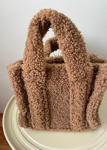 Peluş Kadın El Çantası - Görsel 2