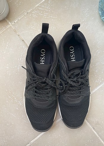 Oysho Siyah Elastik Spor Kadin Sneakers