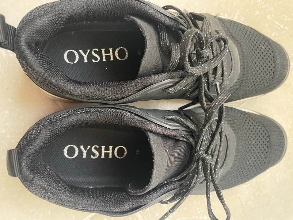 Oysho Siyah Elastik Spor Kadın Sneakers — görsel 7/8