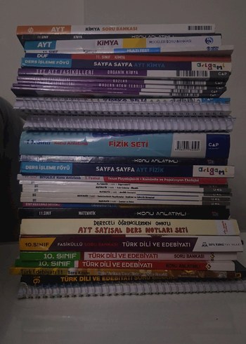Beden Renk AYT TYT 9-10-11 boş test kitapları
