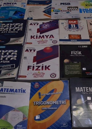 AYT TYT 9-10-11 boş test kitapları