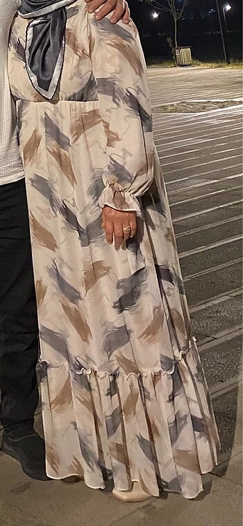 şifon elbise