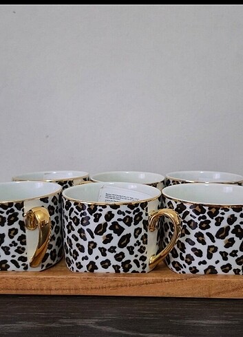 2 adet leopar fincan 
