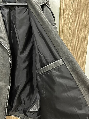 Pull&Bear deri ceket - Görsel 5