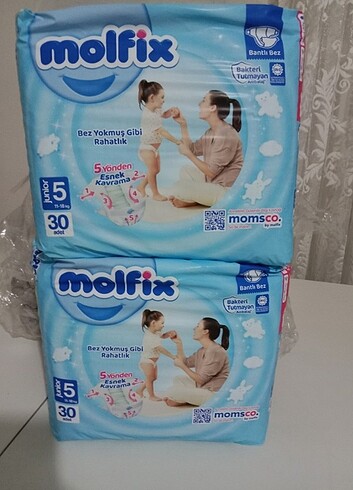 2 paket 30 lu Molfix 5 no