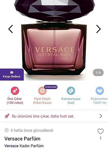 Versace parfüm