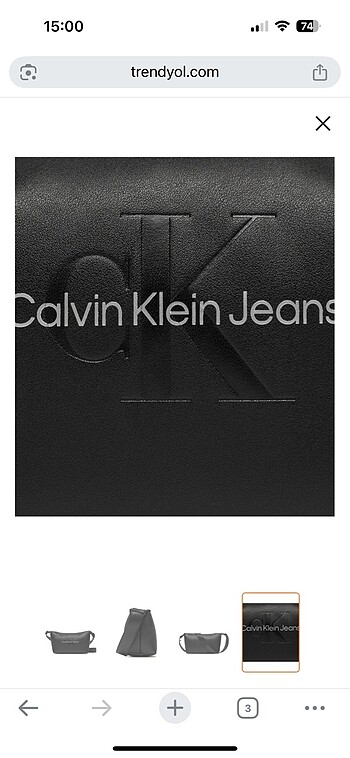 Beden Calvin Klein Jeans Çanta