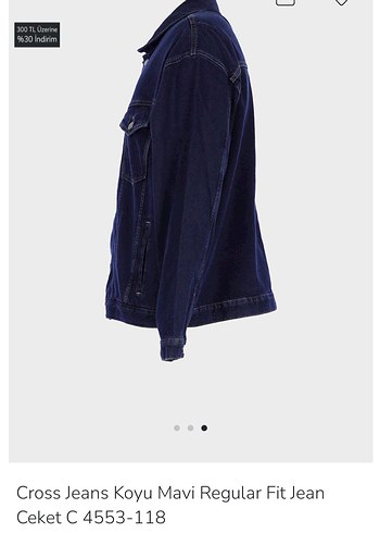 3xl Beden ERKEK KOT CEKET JEAN-Cross
