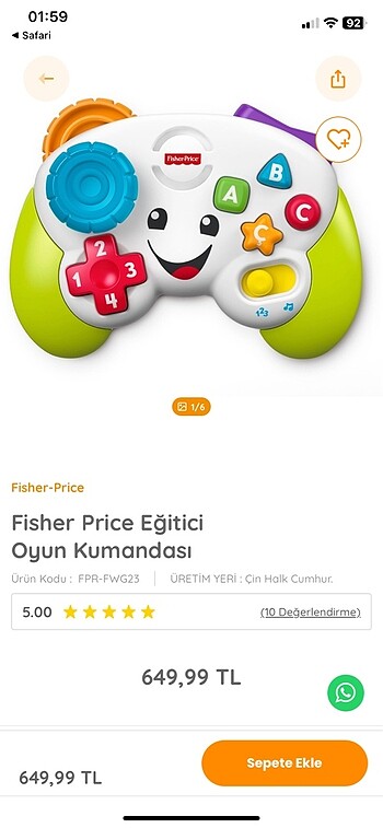 Fisher Price Fisher price oyuncaklar