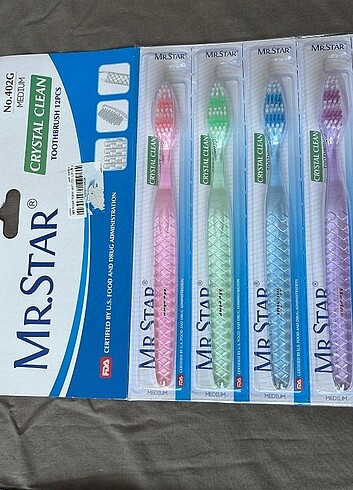  Beden 12 adet diş fırçası 