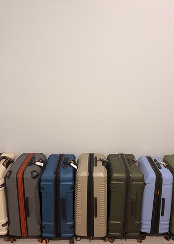 Beden gri Renk Britbag büyük boy valiz