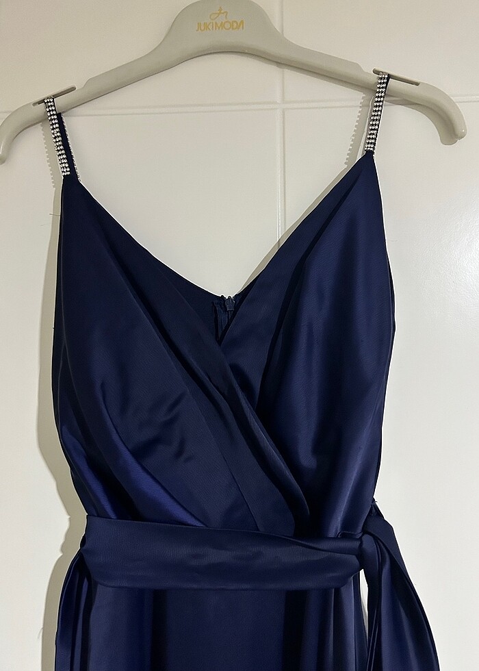 Saten elbise - Görsel 4