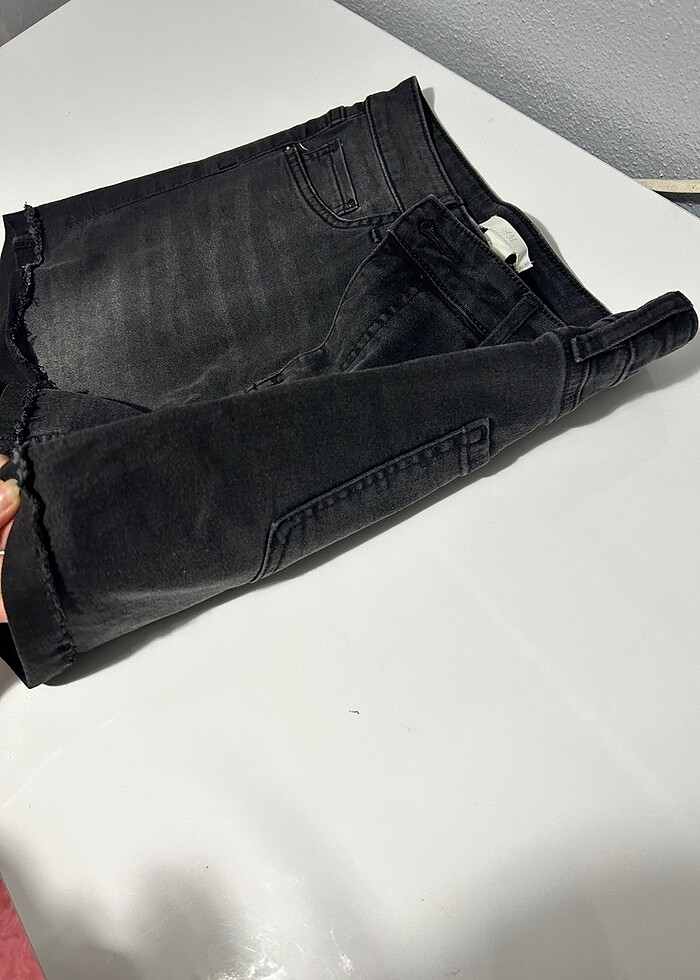 Hm kot şort - Görsel 3