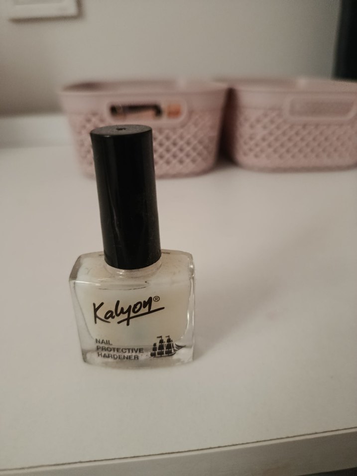 Kalyon Beyaz Tırnak Cilası - Görsel 3