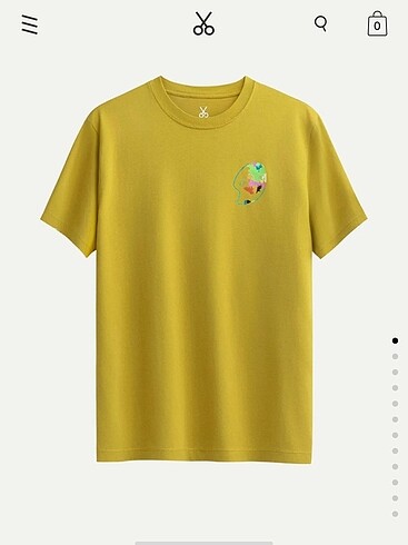 Kaft Unisex Baskılı T-shirt
