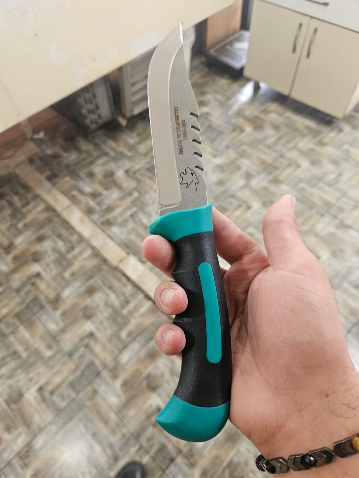 Turkuaz Saplı Keskin Bıçak Seti - Görsel 2