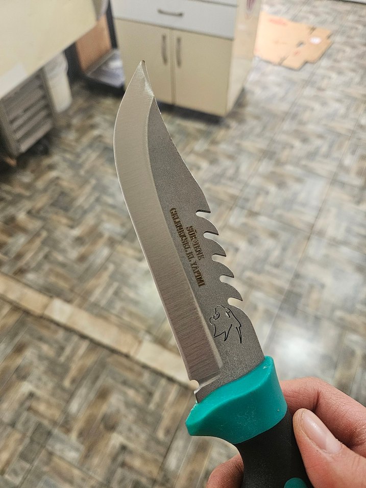 Turkuaz Saplı Keskin Bıçak Seti - Görsel 3