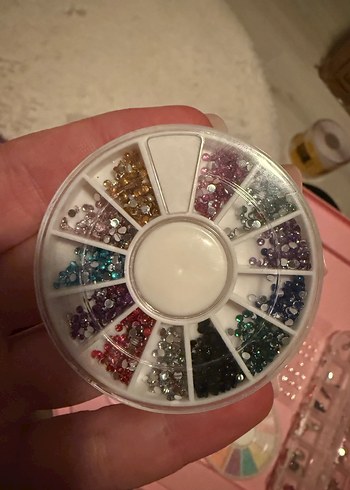 Renkli Tırnak Süslemeleri Seti - Görsel 2