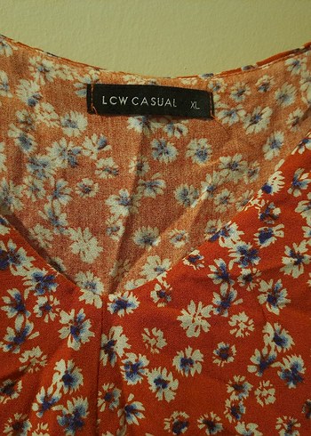 Bohem V Yaka Bağcıklı Uzun Elbise - Görsel 4