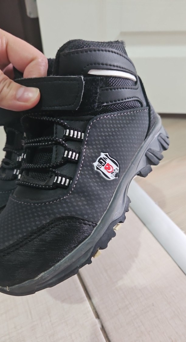 Erkek Çocuk siyah bot - Görsel 3